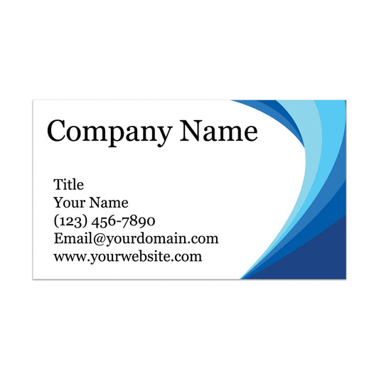 Premium Customizable Business Card 3.5" x 2" Cards