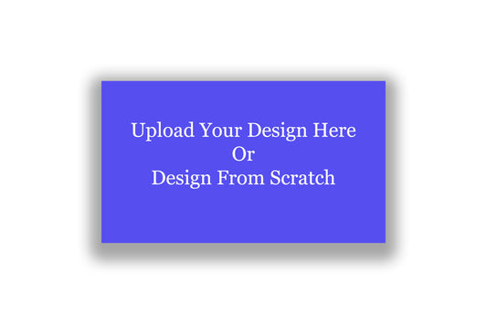 Blank Customizable Business Card 3.5" x 2" Cards